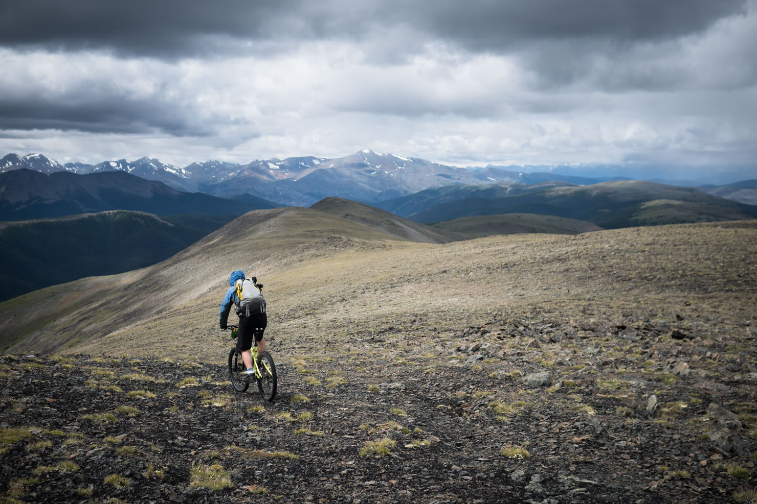 Bikepacking the Camelsfoot Range